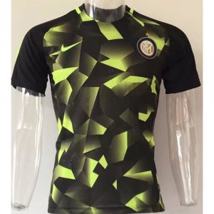 Inter Milan Pre-Match Training Shirt 2017/18 Black Yellow