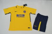 Kids Atletico Madrid Away Soccer Kits 2017/18 (Shirt+Shorts)