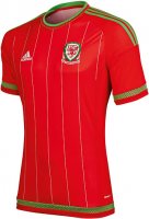 Wales Home Soccer Jersey 2015-16