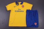 Kids Arsenal 13/14 Away Jersey Kit(Shirt+shorts)
