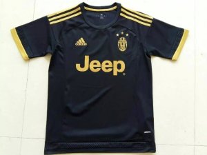 Juventus Third Soccer Jersey 2015-16 Black