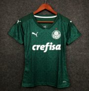 Palmeiras Home Women Soccer Jerseys Green 2020/21