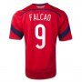 2014 FIFA World Cup Colombia Radamel Falcao #9 Away Soccer Jersey