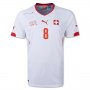 2014 Switzerland #8 INLER Away Soccer Jersey