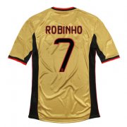 13-14 AC Milan #7 Robinho Away Golden Jersey Shirt