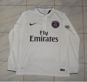 PSG 14/15 Long Sleeve Away Soccer Jersey