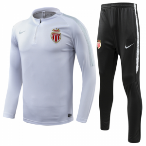 2018-19 Monaco Training Tracksuit Black