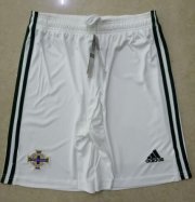 Northern Ireland Home White Soccer Shorts 2020