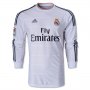 13-14 Real Madrid #4 SERGIO RAMOS Home Long Sleeve Jersey Shirt
