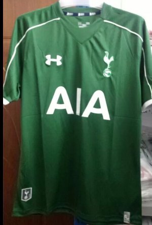 Tottenham Hotspur Gaolkeeper Soccer Jersey 2015-16 Green