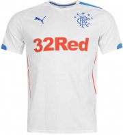 Rangers FC White Away Soccer Jersey 14/15