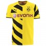 Borussia Dortmund 14/15 HUMMELS #15 Home Soccer Jersey