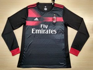 AC Milan Third Soccer Jersey LS 2017/18