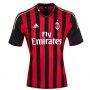13-14 AC Milan Home #45 Balotelli Soccer Jersey Shirt