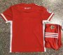 Children Almeria Home Soccer Suits 2020/21 Shirt and Shorts