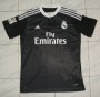 Real Madrid 14/15 Dragon Black Third Soccer Jersey