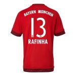 Bayern Munich Home Soccer Jersey 2015-16 RAFINHA #13