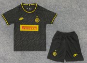 Children Inter Milan Third Away Soccer Suits 2019/20 Shirt and Shorts