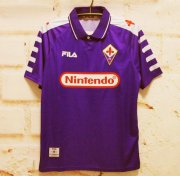 98/99 Fiorentina Home Purple Retro Soccer Jerseys Shirt