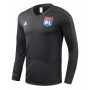 2018-19 Olympique Lyonnais Tracksuits Black and Pants