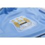 Manchester City Home Soccer Jersey Blue 2015-16