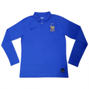 France Home 100-Years Anniversary Long Sleeve Jerseys Shirt 2019