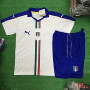 Kids Italy Away Soccer Kit 2016 Euro (Shirt+Shorts)