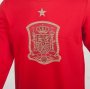 13-14 Spain Red Long Sleeve Crew Sweatshirt