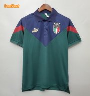 Italy Polo Shirt Green 2020 EURO