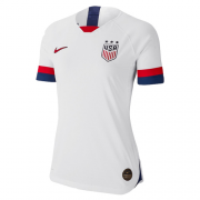 2019 World Cup USA Home White Women's Jerseys Shirt