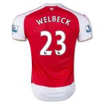 Arsenal Home Soccer Jersey 2015-16 WELBECK #23