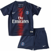 Kids 18-19 PSG Home Jersey Kits