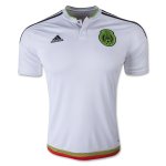Mexico Away Soccer Jersey 2015 White