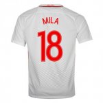 Poland Home Soccer Jersey 2016 Mila 18