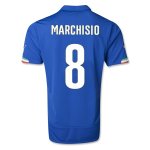 14-15 Italy Home MARCHISIO #8 Soccer Jersey