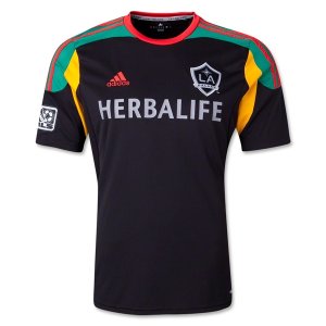 2013 La Galaxy Away Black Jersey Shirt