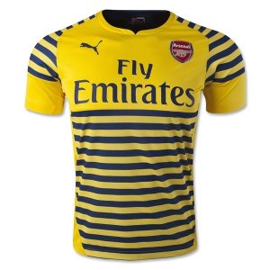 Arsenal PRE-MATCH Top Yellow-Blue 2014-2015