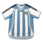 2006 World Cup Argentina Home Blue&White Soccer Jerseys Shirt
