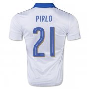 Italy Away Soccer Jersey 2016 PIRLO #21