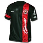 13-14 Club Tijuana Away Black Soccer Jersey Shirt