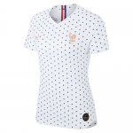 World Cup France Away White Women's Jerseys Shirt 2019