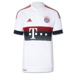 Bayern Munich Away Soccer Jersey White 2015-16