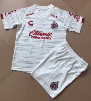 Children Club Tijuana Away White Soccer Suits 2019/20 Shirt and Shorts