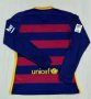 Barcelona Home Soccer Jersey 2015-16 LS