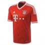 13-14 Bayern Munich #28 Badstuber Home Soccer Jersey Shirt