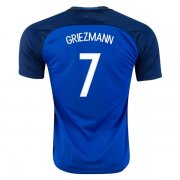 France Home Soccer Jersey 2016 GRIEZMANN #7