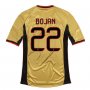 13-14 AC Milan #22 Bojan Away Golden Jersey Shirt