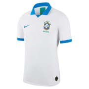 Brazil Away White Soccer Jerseys Shirt 2019