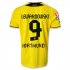 13-14 Borussia Dortmund #9 LEWANDOWSKI Home Jersey Shirt