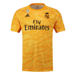 19-20 Real Madrid Goalkeeper Yellow Jerseys Shirt